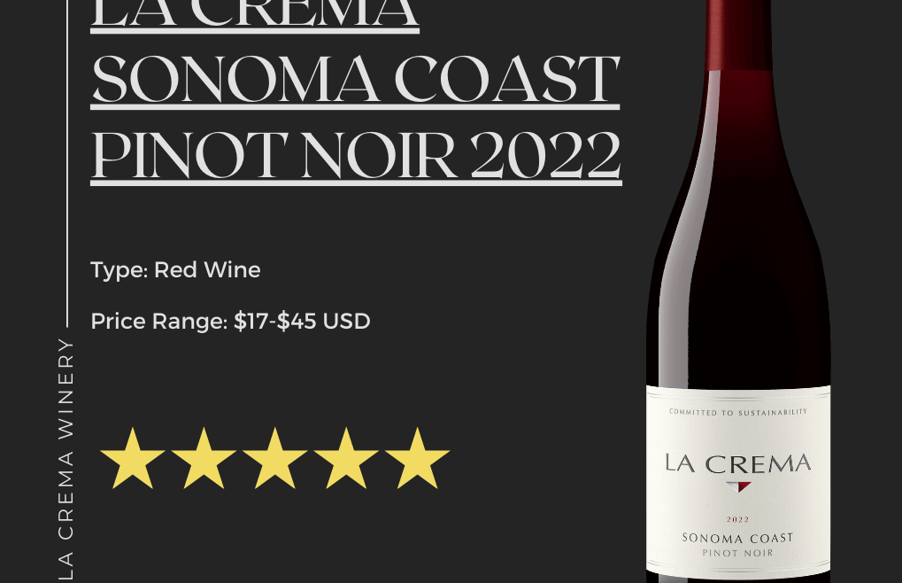 La Crema Sonoma Coast Pinot Noir 2022