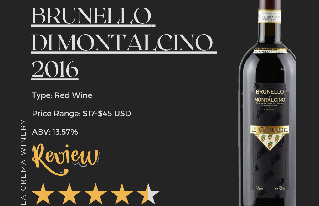 brunello di montalcino 2016