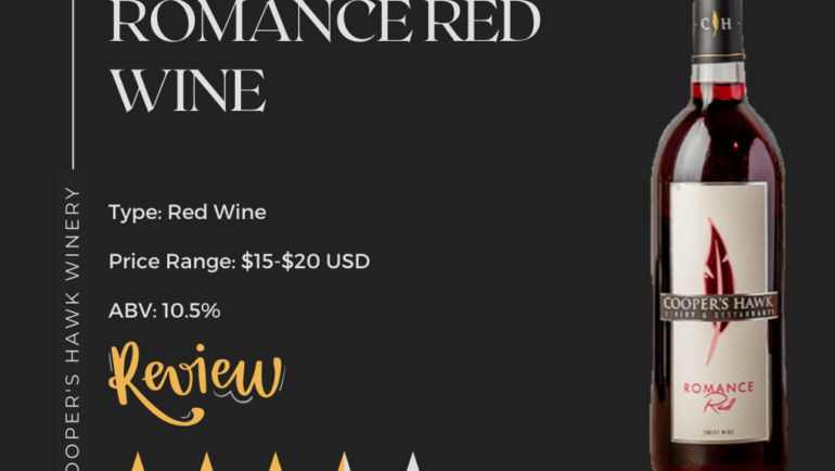 cooper's hawk romance red wine review