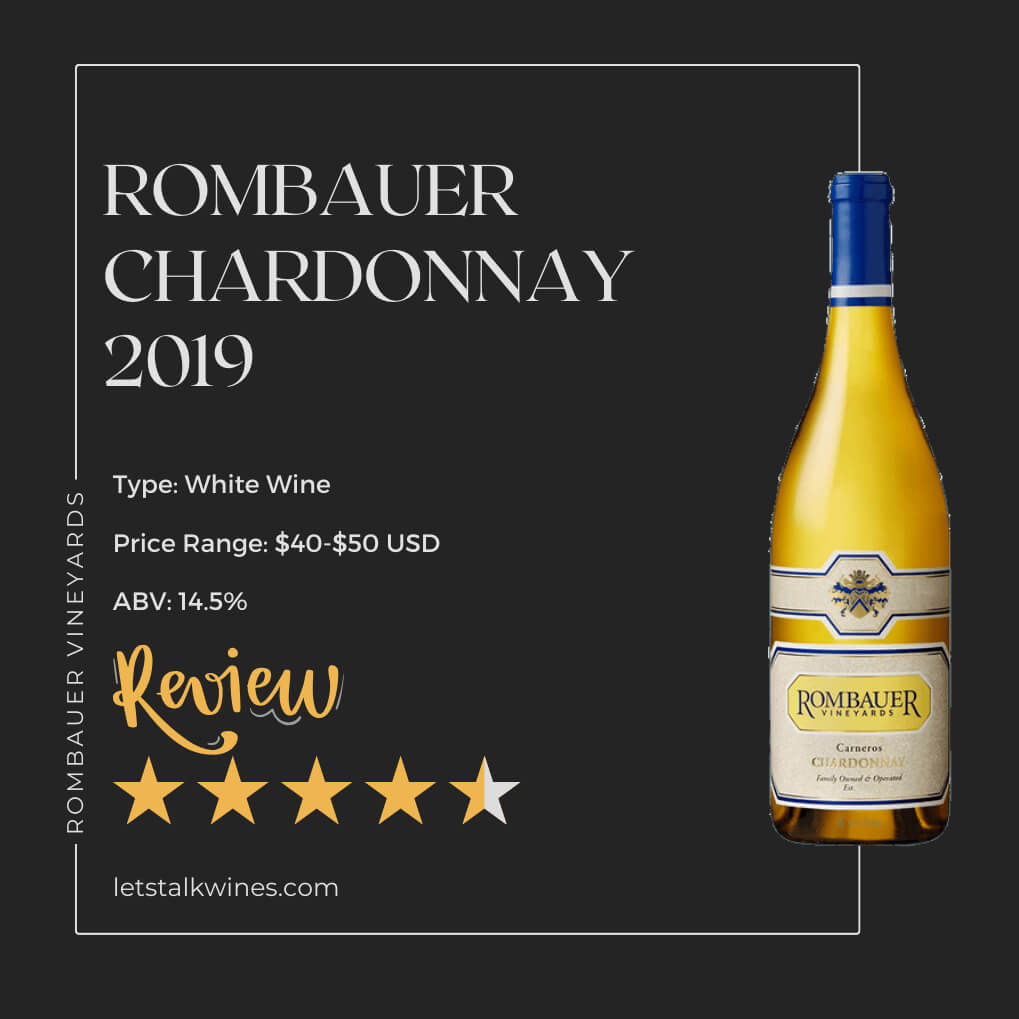 rombauer chardonnay 2019 review