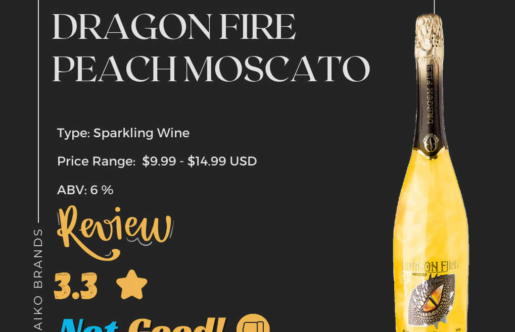 Dragon Fire Wine Peach Moscato Review