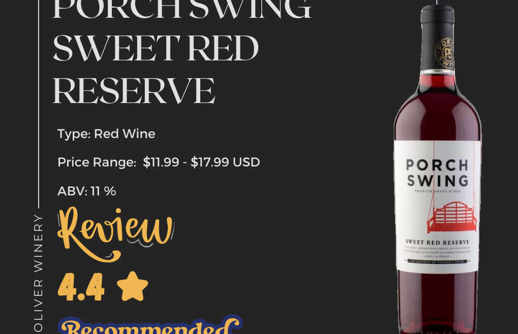 Porch Swing Sweet Red Reserve Review