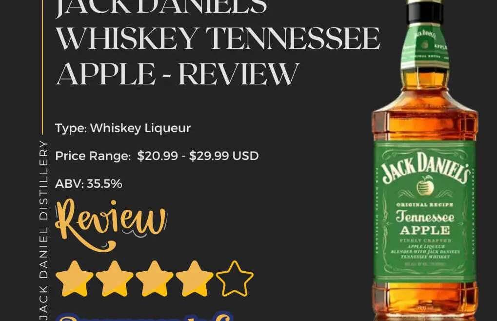 Jack Daniels Whiskey Tennessee Apple Review