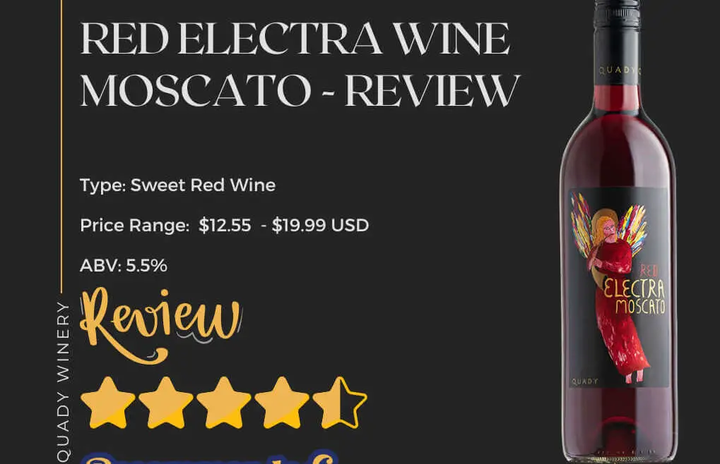 Red Electra Wine Moscato Review